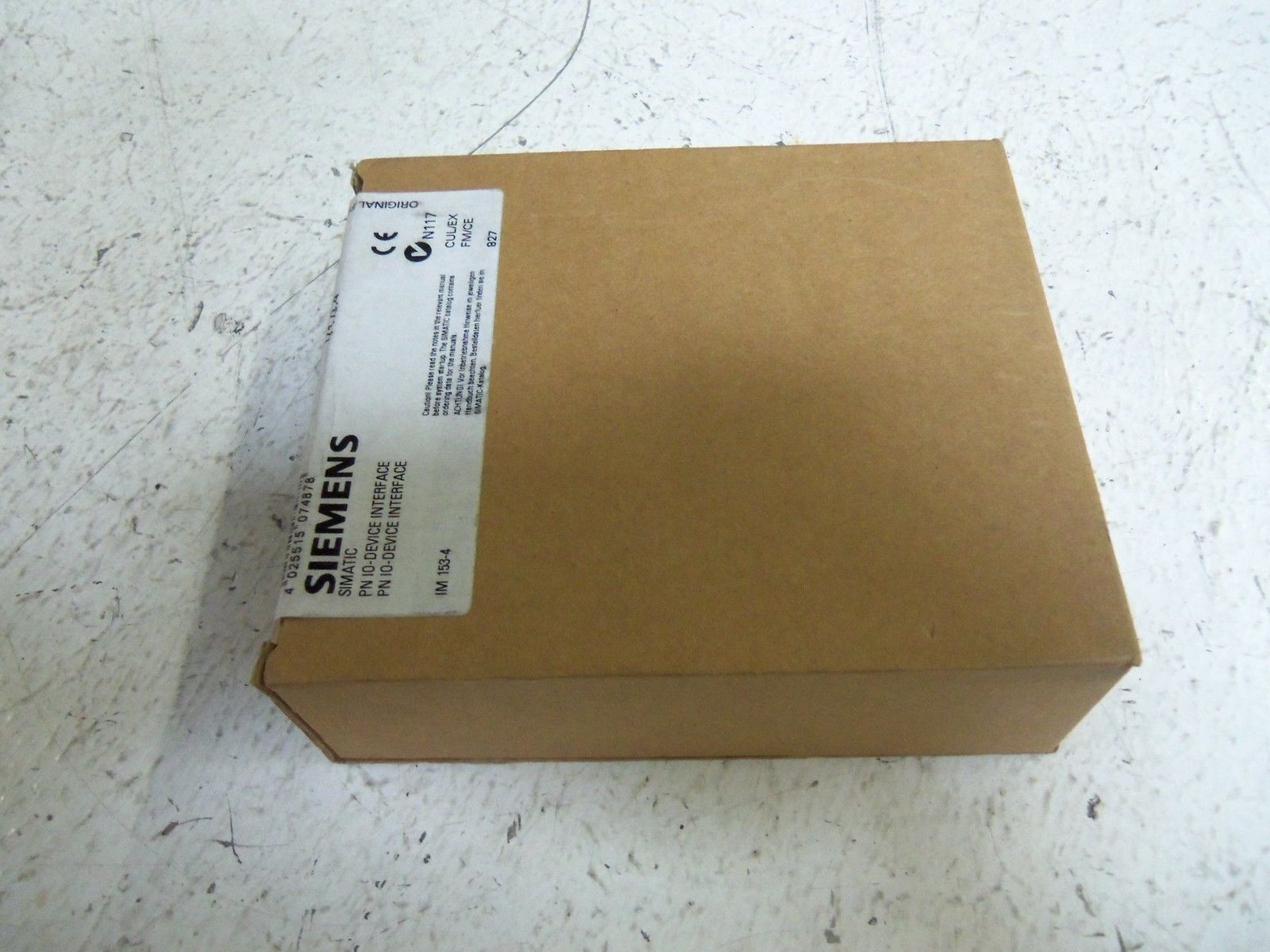 SIEMENS 6ES7-153-4AA00-0XB0 INTERFACE MODULE *NEW IN BOX*