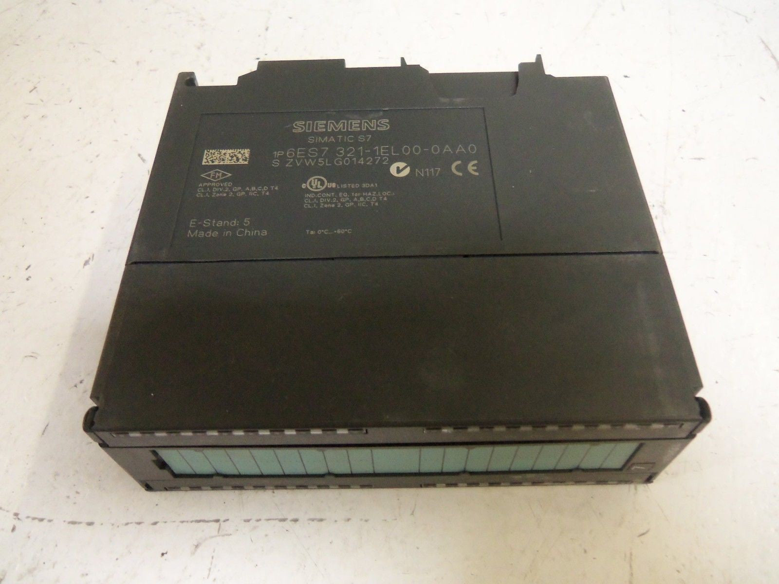 SIEMENS 6ES7-321-1EL00-0AA0 MODULE INPUT *USED*