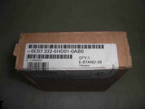 SIEMENS 6ES7-332-5HD01-0AB0 *FACTORY SEALED*