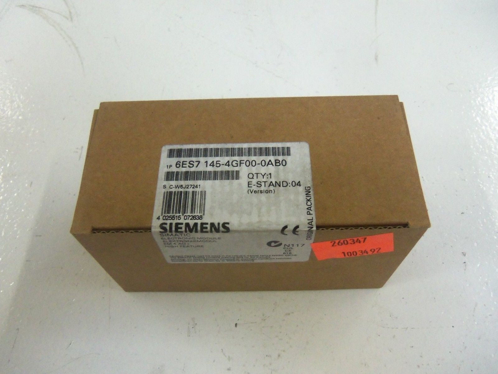 SIEMENS 6ES7 145-4GF00-0AB0 *SEALED*