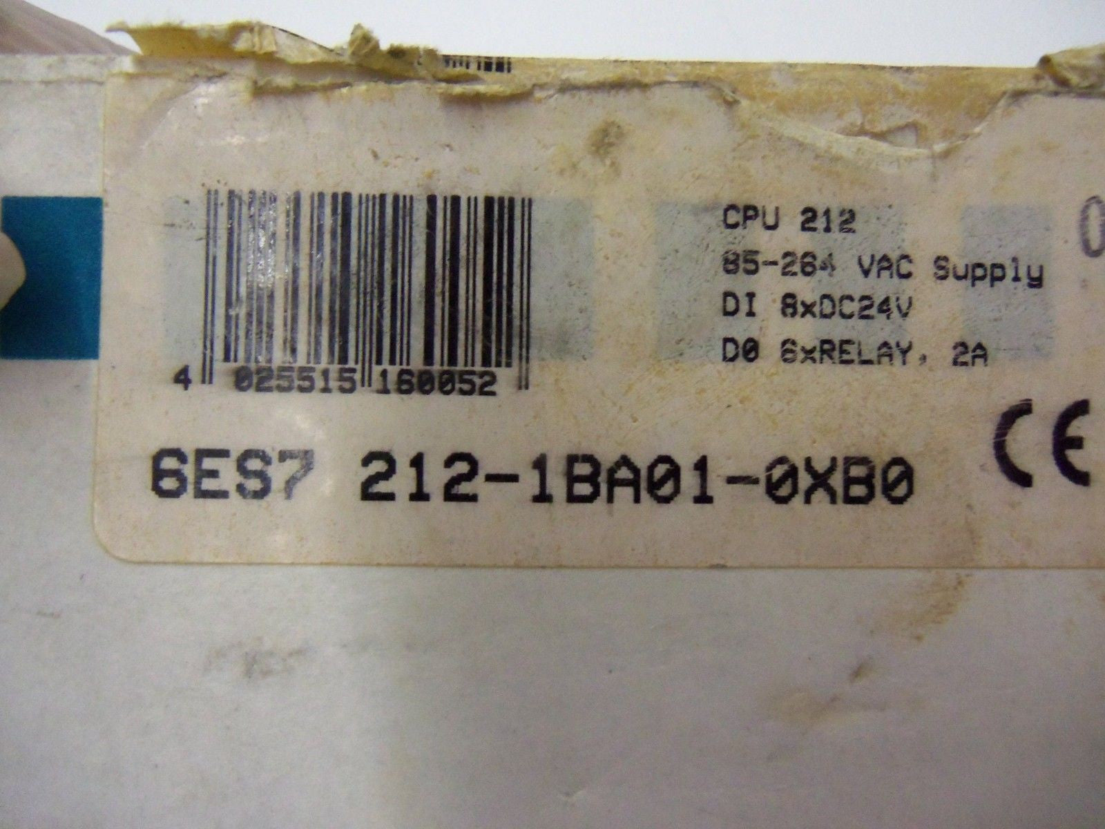 SIEMENS 6ES7 212-1BA01-0XB0 *NEW IN BOX*