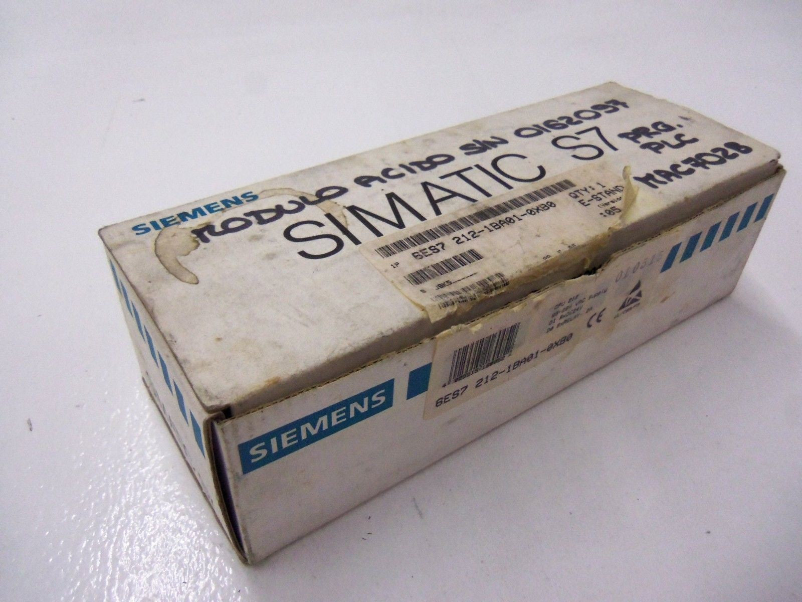 SIEMENS 6ES7 212-1BA01-0XB0 *NEW IN BOX*
