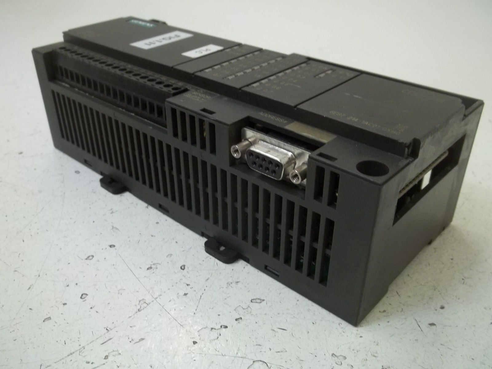 SIEMENS 6ES7214-1AC01-0XB0 CPU MODULE (AS PICTURED)*USED*