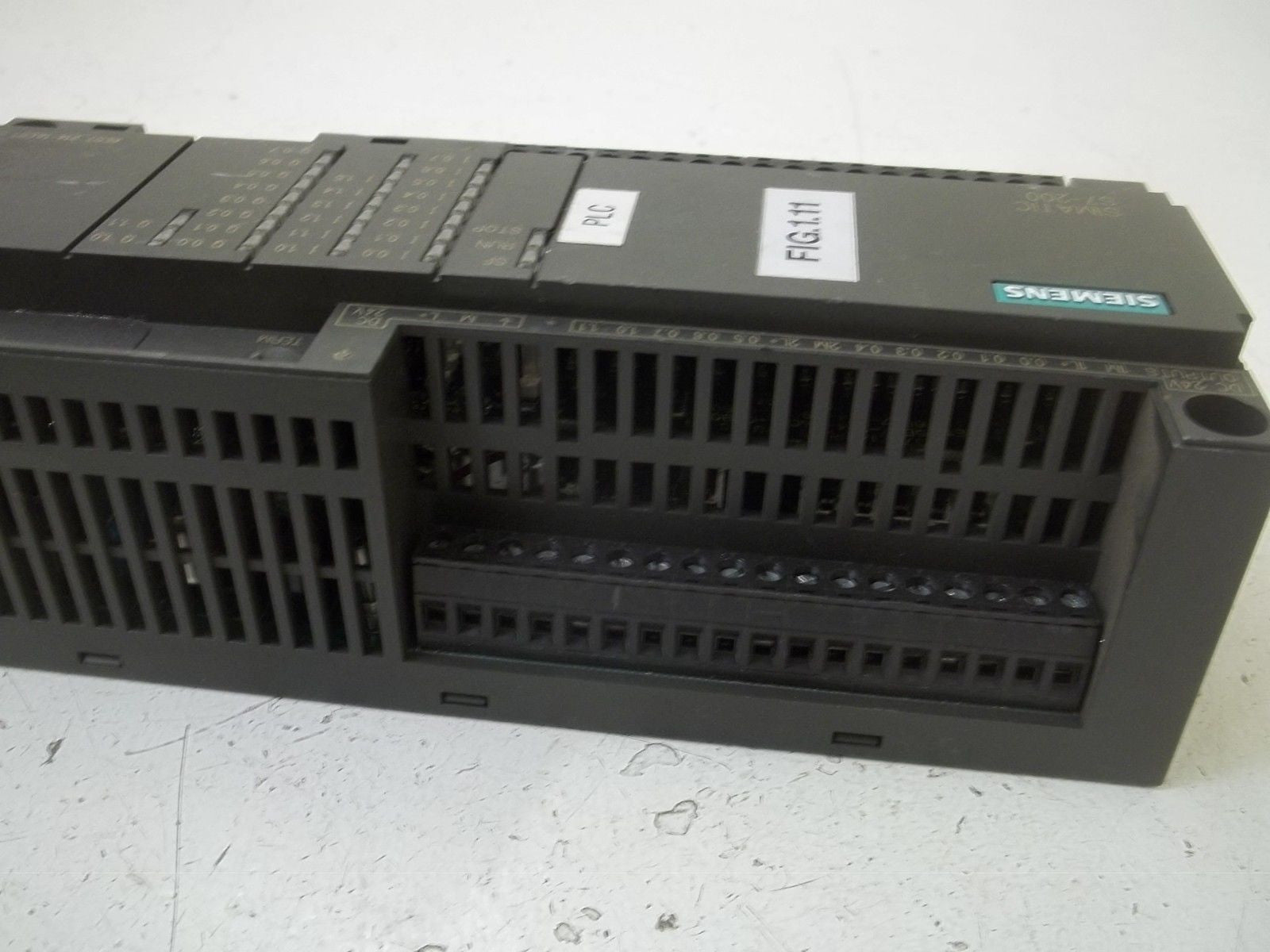 SIEMENS 6ES7214-1AC01-0XB0 CPU MODULE (AS PICTURED)*USED*