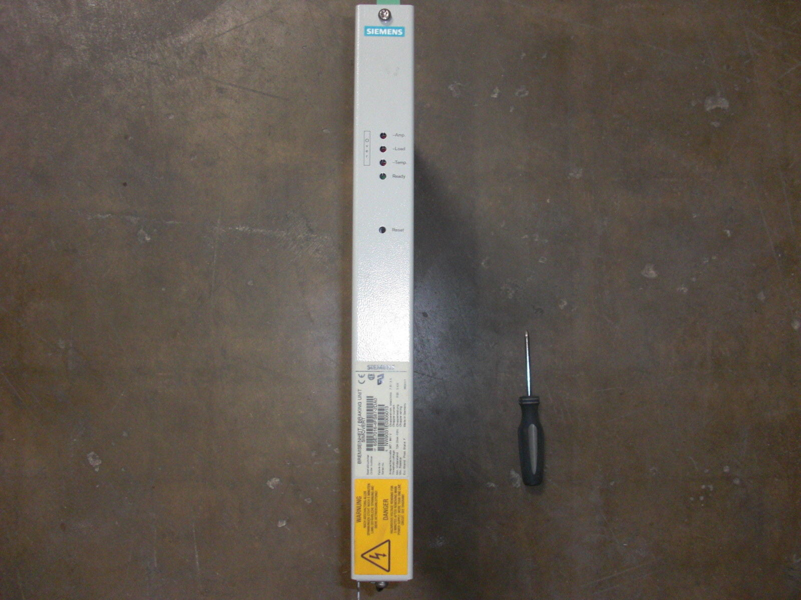 SIEMENS 6SE7016-4FS87-2DA0 BRAKING UNIT *NEW NO BOX*