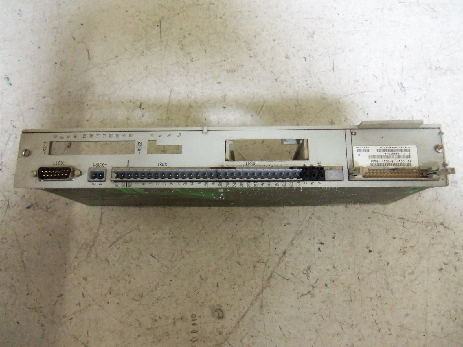 SIEMENS 6SN1118-0AA11-0AA1 DRIVE SINGLE AXIS CONTROL AC *USED*