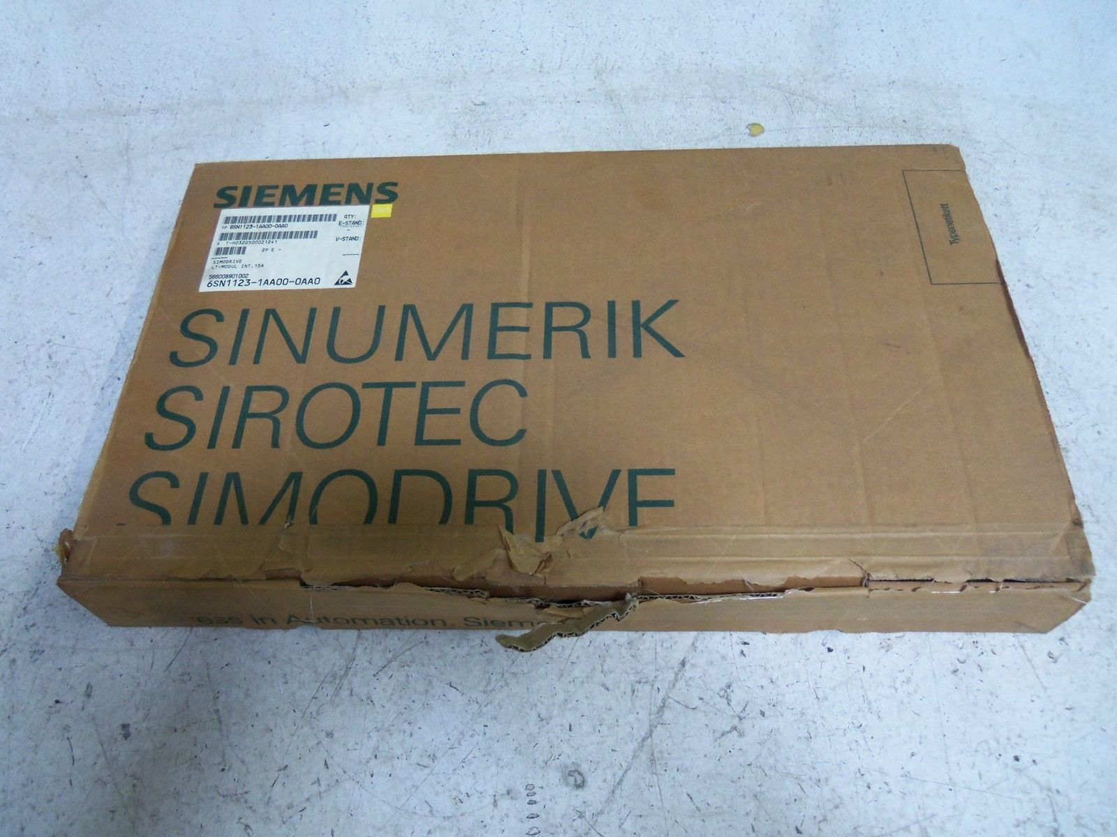 SIEMENS 6SN1123-1AA00-0AA0 POWER MODULE *NEW IN BOX*