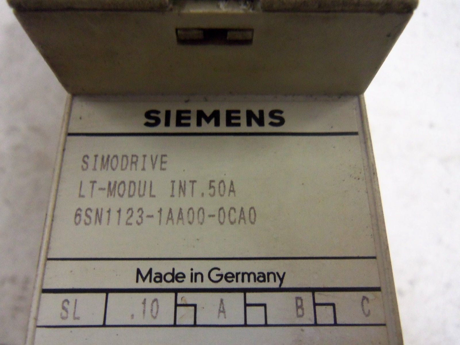 SIEMENS 6SN1123-1AA00-0CA0 POWER MODULE *USED*