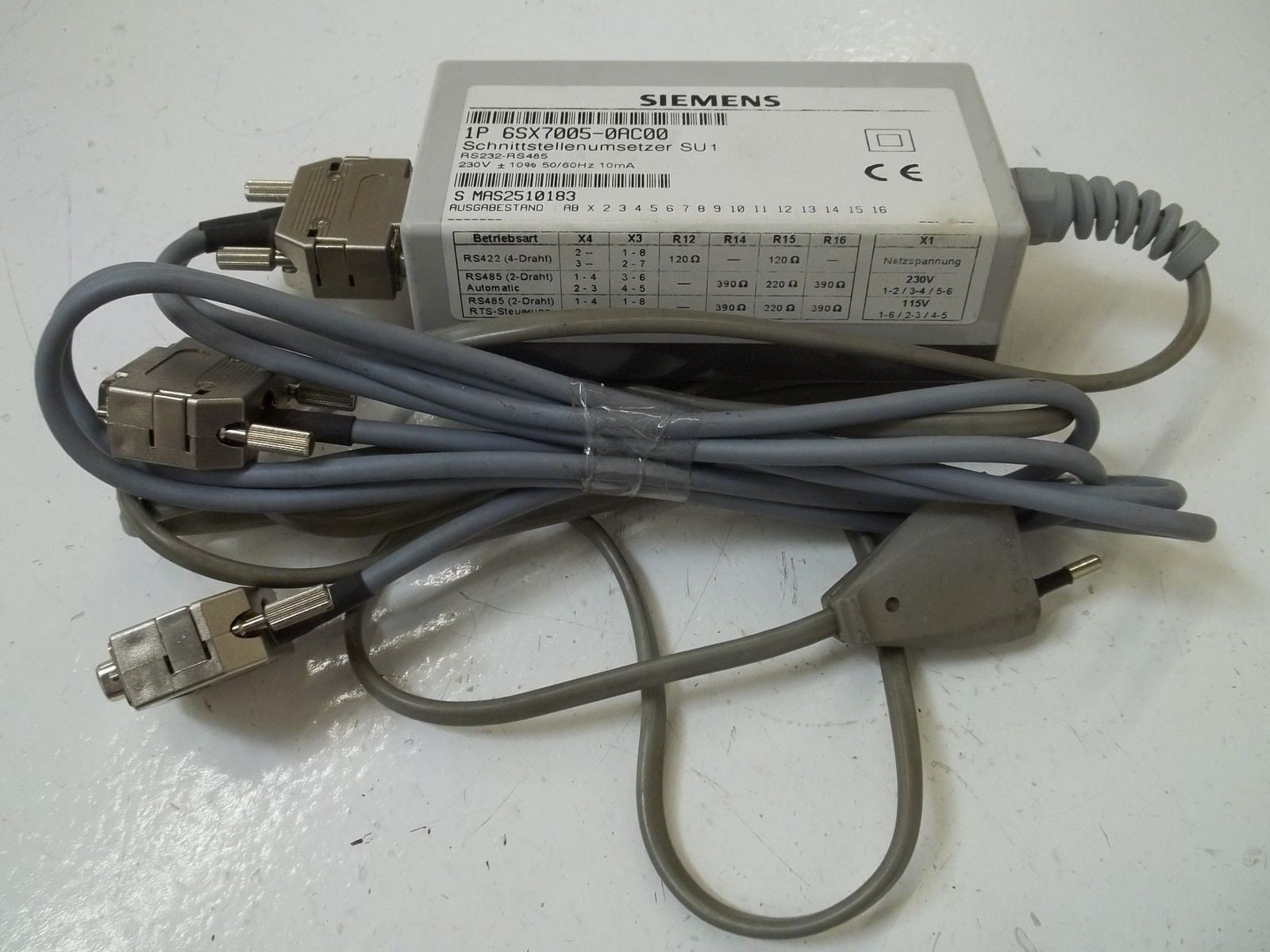 SIEMENS 6SX7005-0AC00 *USED*