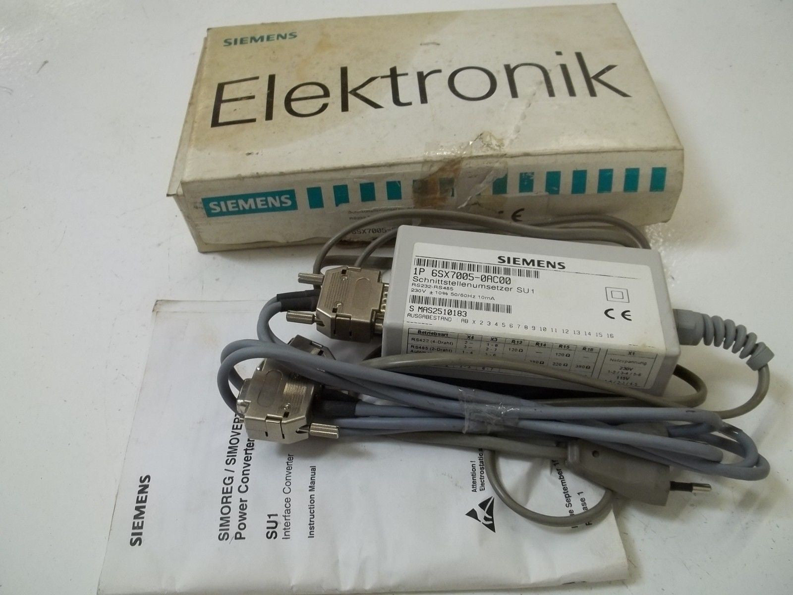SIEMENS 6SX7005-0AC00 *USED*