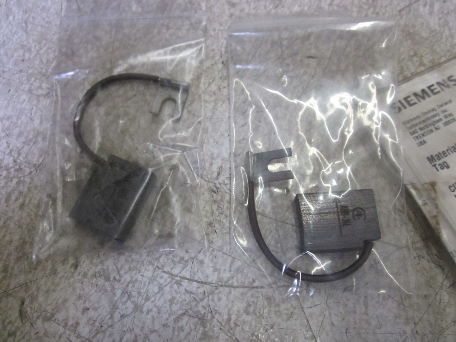 SIEMENS ABB-36 CARBON BRUSH SET *NEW IN A BAG*