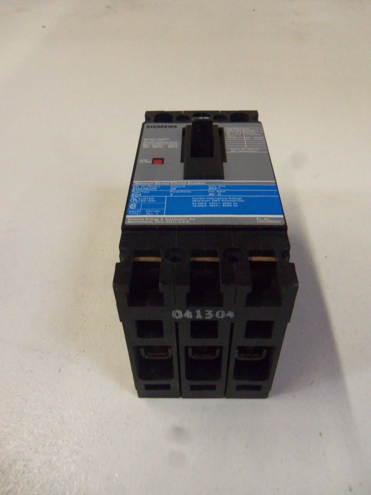 SIEMENS CIRCUIT BREAKER ED43B020 *NEW NO BOX*
