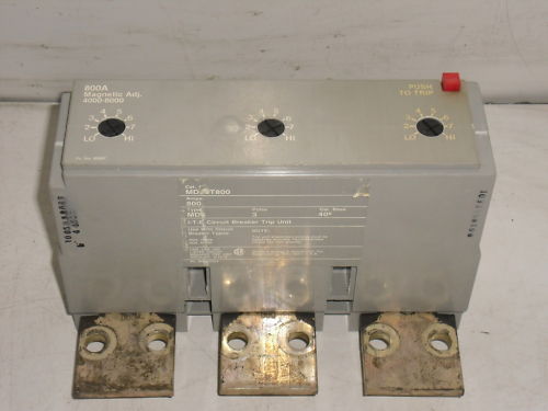 SIEMENS MD63T800 CIRCUIT BREAKER TRIP UNIT 800A *USED*