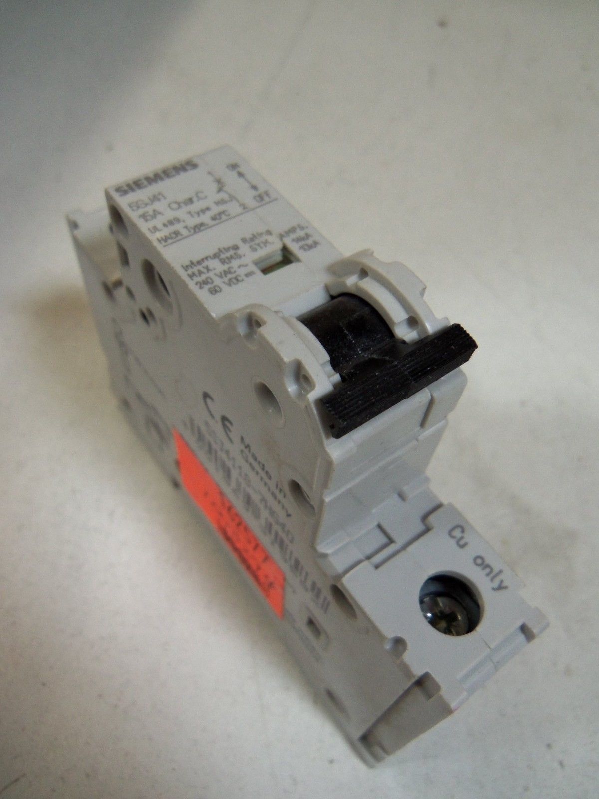 SIEMENS CIRCUIT BREAKER 5SJ4118-7HG40 *NEW NO BOX*