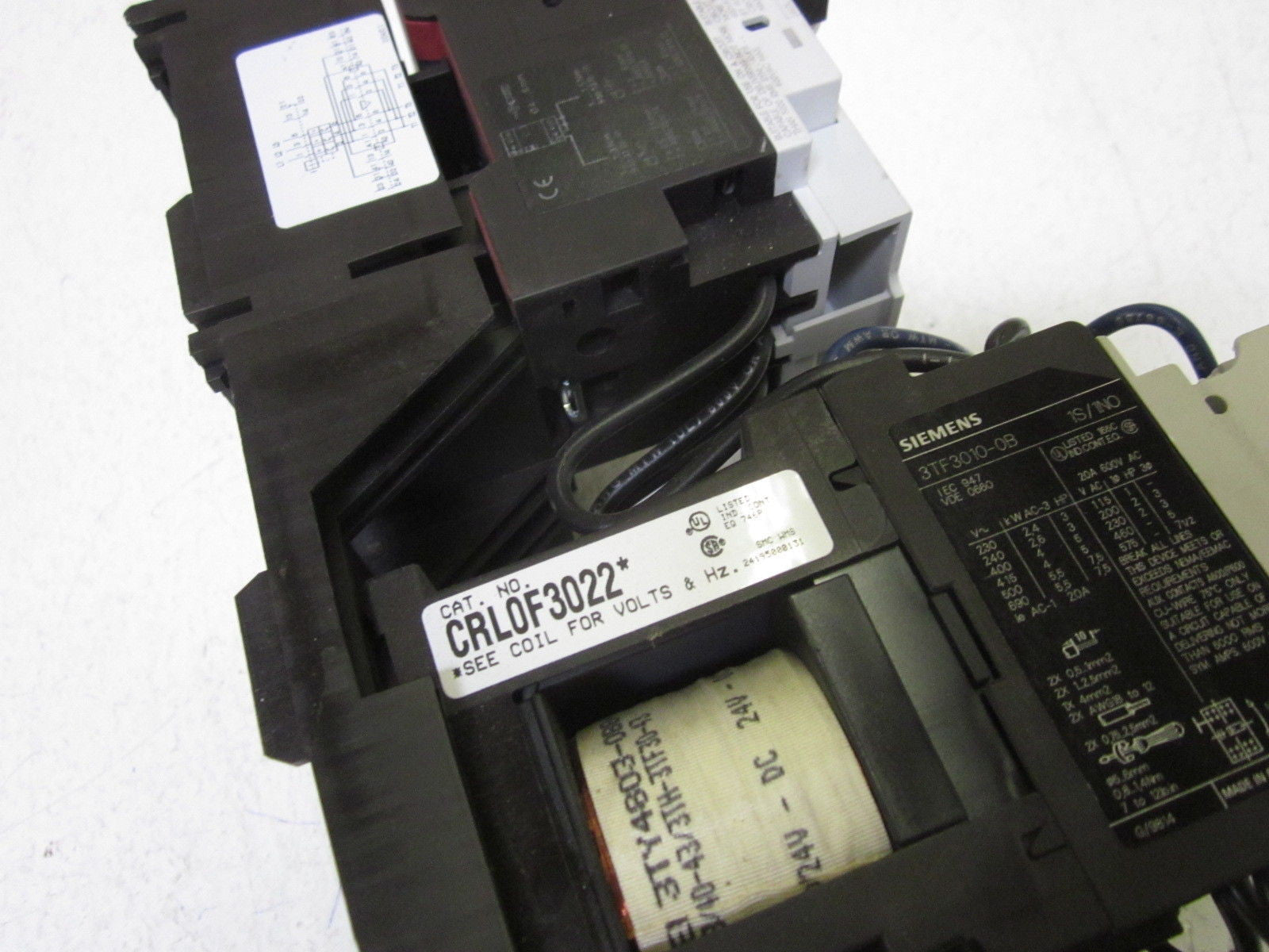 SIEMENS CRL0F3022* STARTER/CONTROLLER *USED*