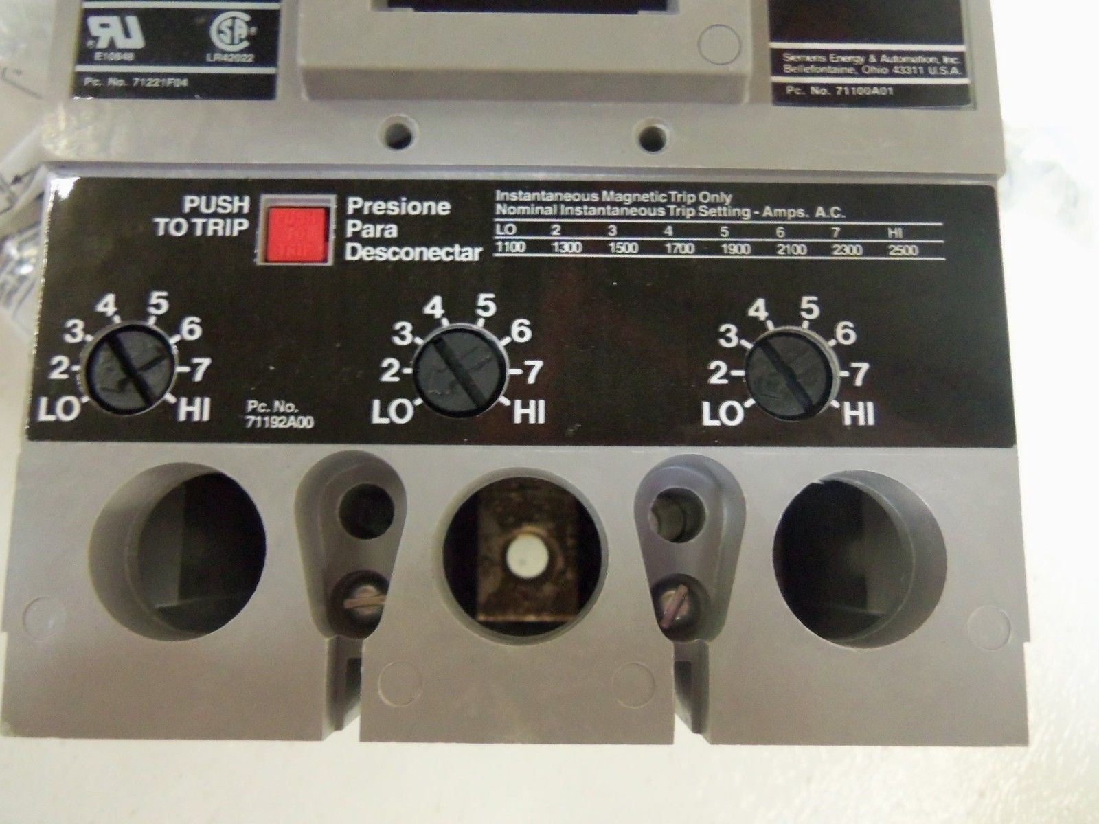 SIEMENS FXD63A250 CIRCUIT BREAKER *NEW IN BOX*
