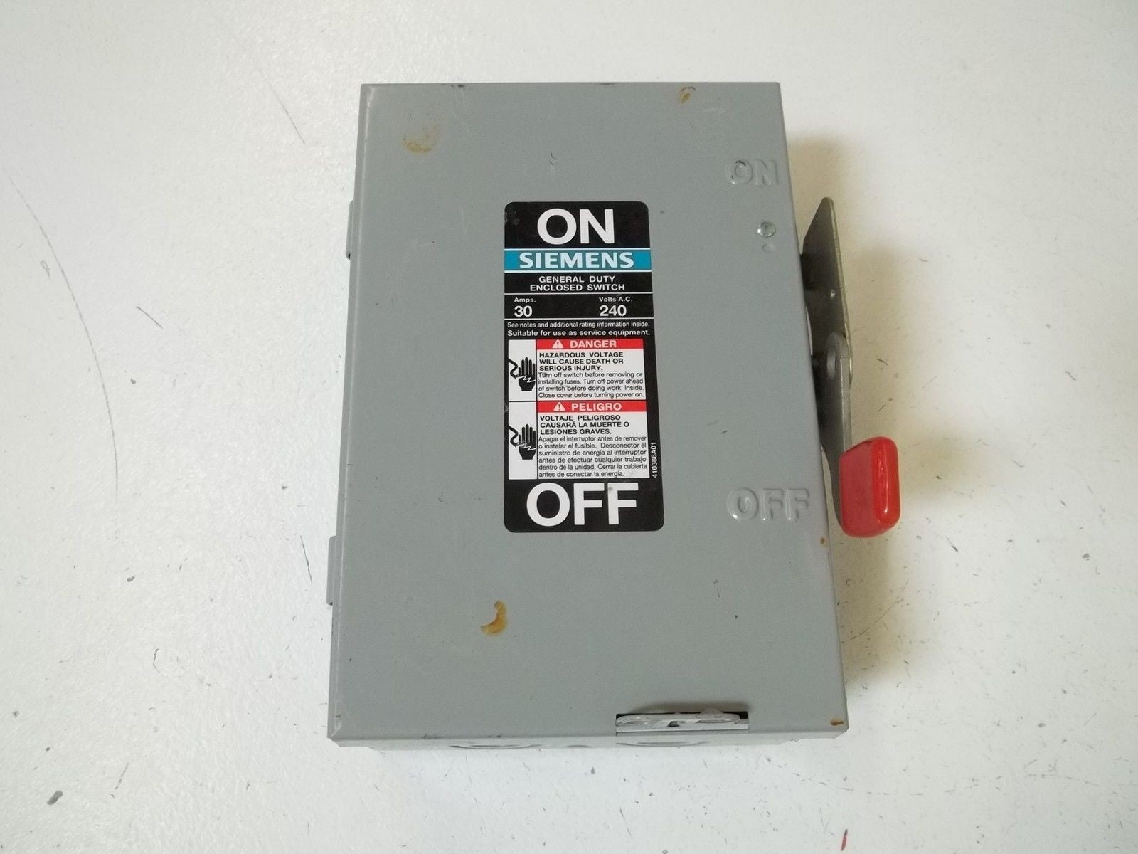 SIEMENS GF221N SAFETY SWITCH *USED*