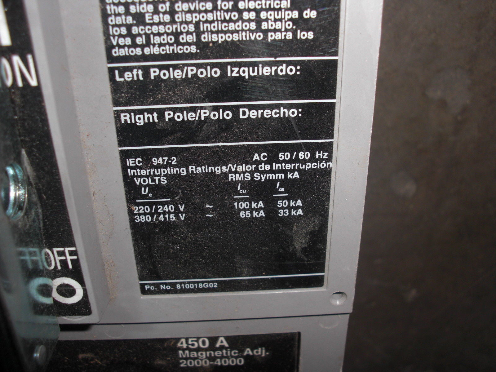 SIEMENS HLXD63B450 *NEW NO BOX*