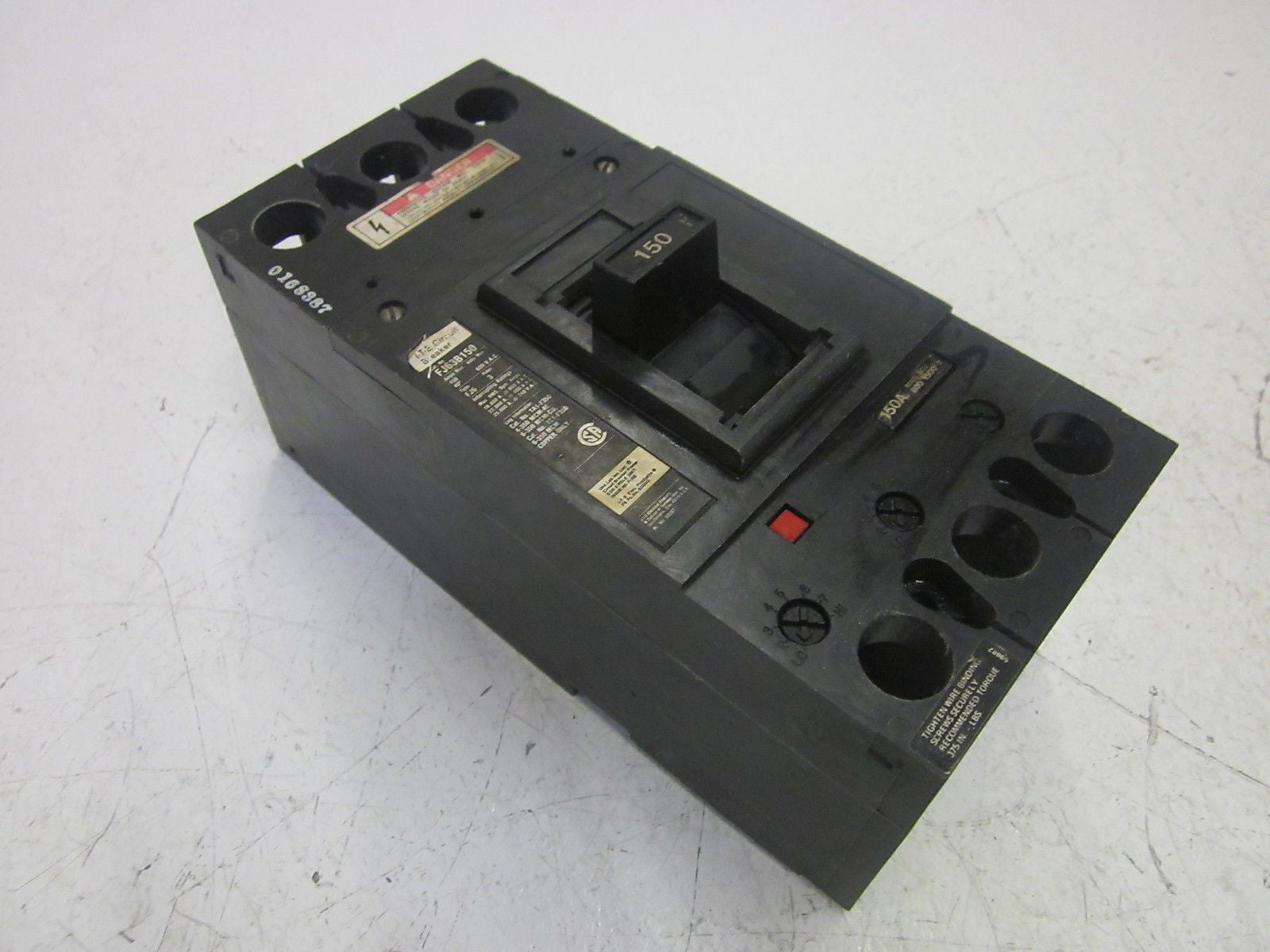 SIEMENS ITE FJ63B150 CIRCUIT BREAKER 150A 600V *USED*