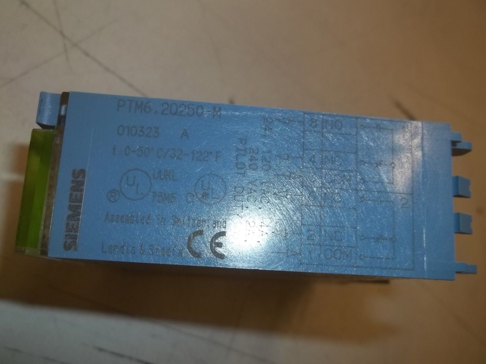 SIEMENS LANDIS & GYR PTM6.2Q250-M *USED*