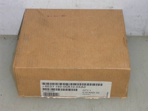 SIEMENS 6ES7 193-0CA10-0XA0 TERMINAL BLOCK *NEW IN BOX*