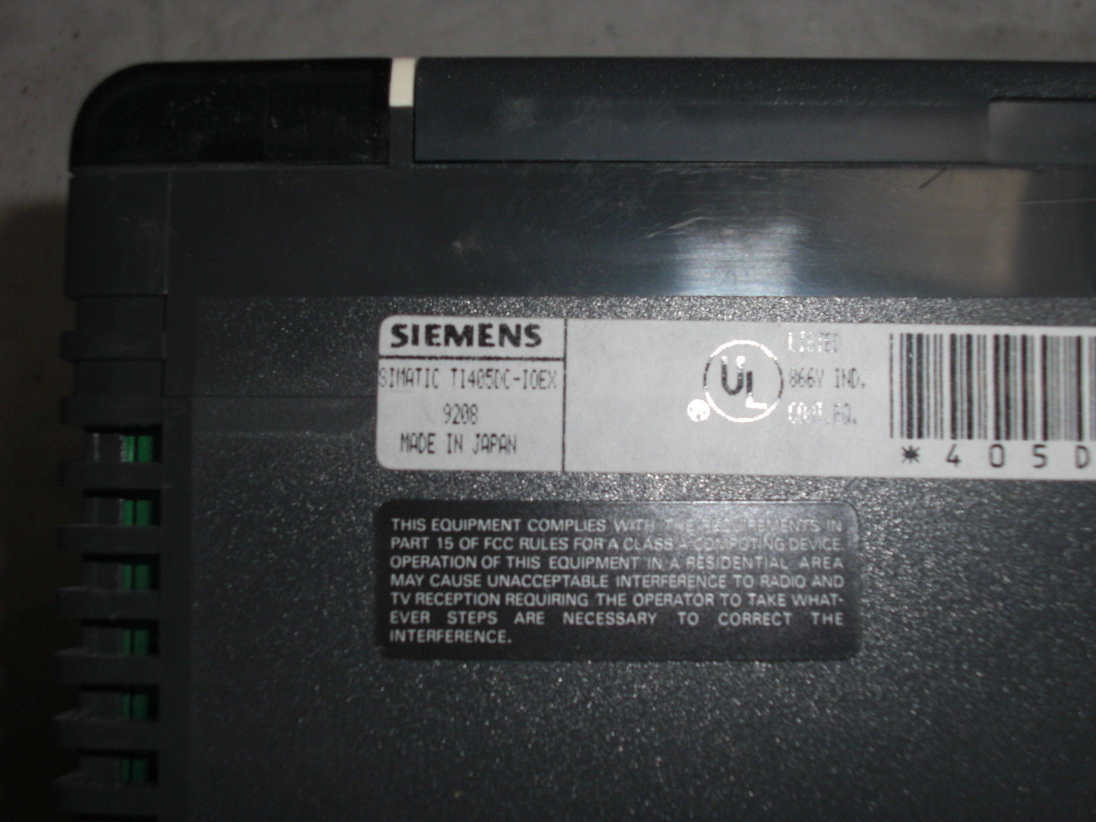 SIEMENS TI405DC-I0EX *USED*