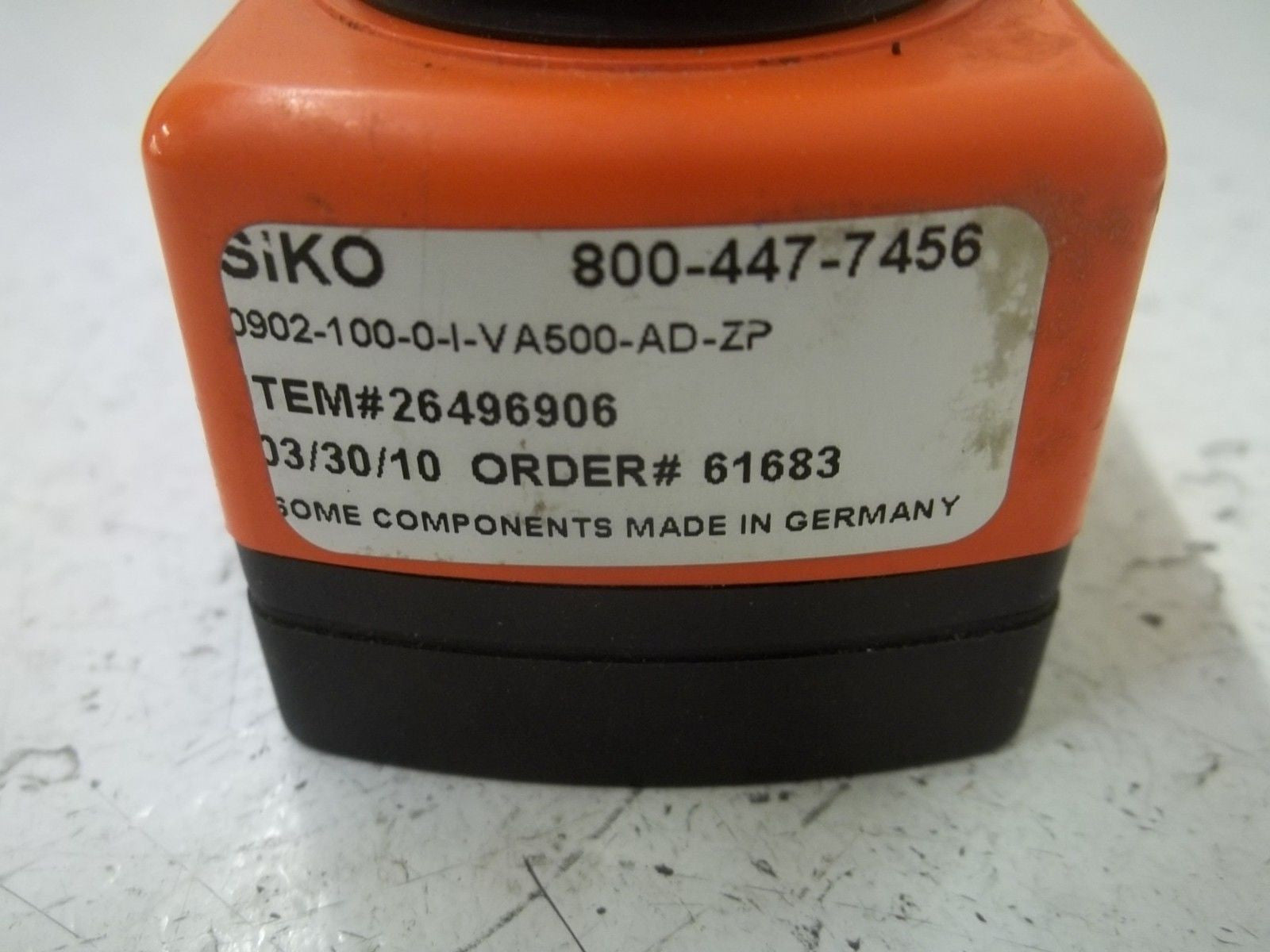 SIKO 0902-100-0-I-VA500-AD-ZP *USED*