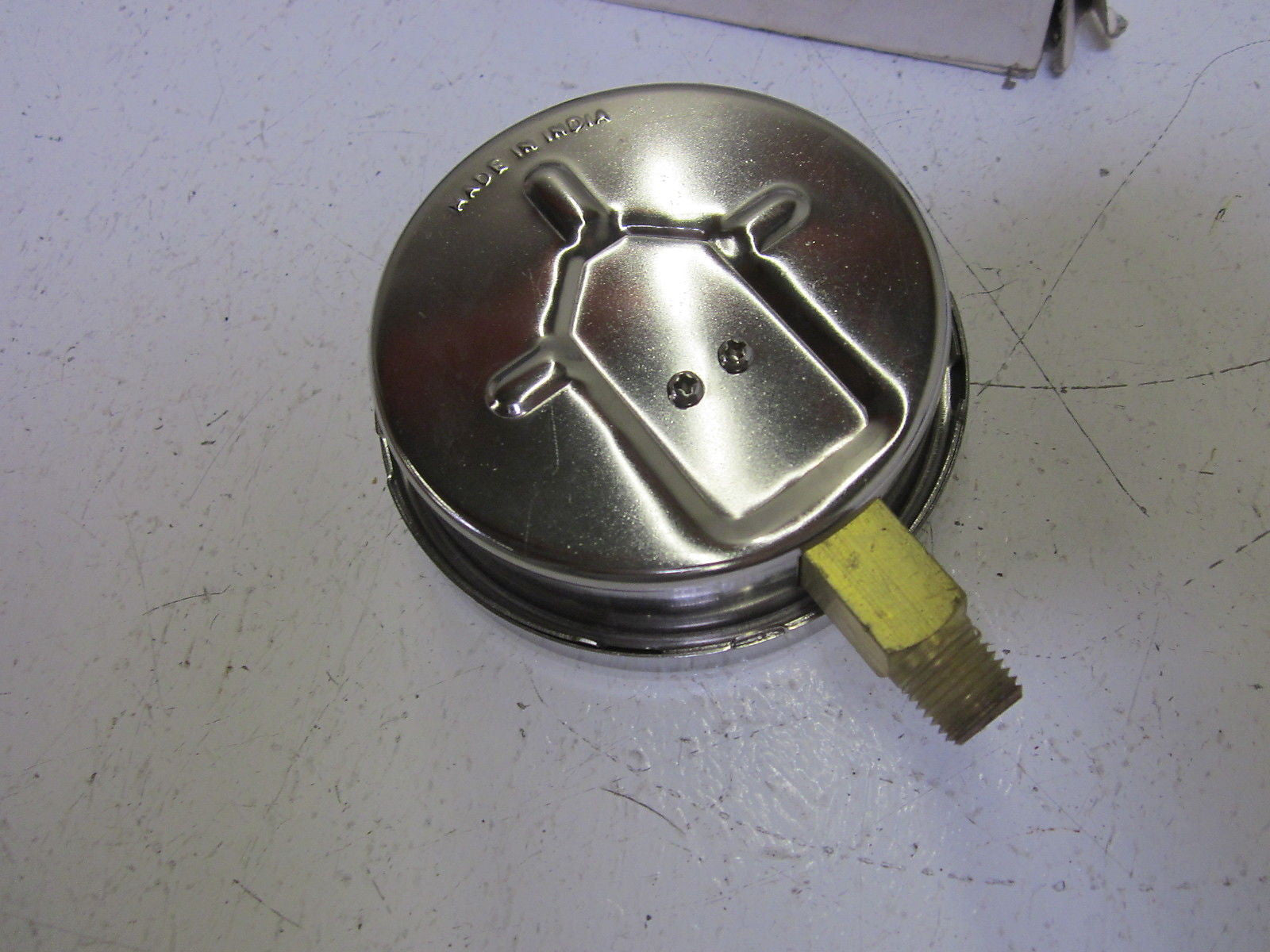 SIMPLEX GRINNELL W-101 AIR/WATER GAUGE 300PSI 2050KPA 3-1/2" *USED*