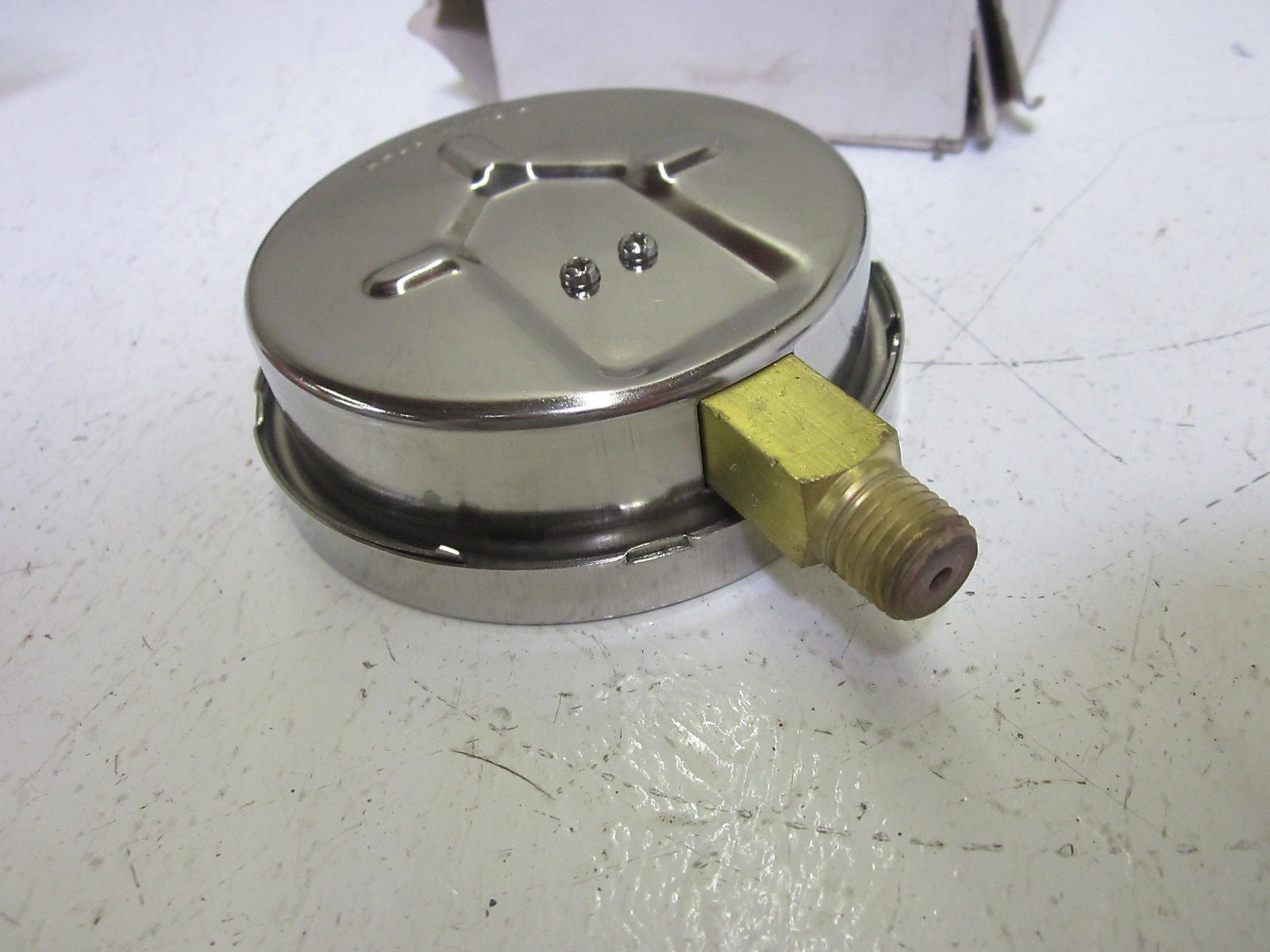 SIMPLEX GRINNELL W-101 AIR/WATER GAUGE 300PSI 2050KPA 3-1/2" *USED*
