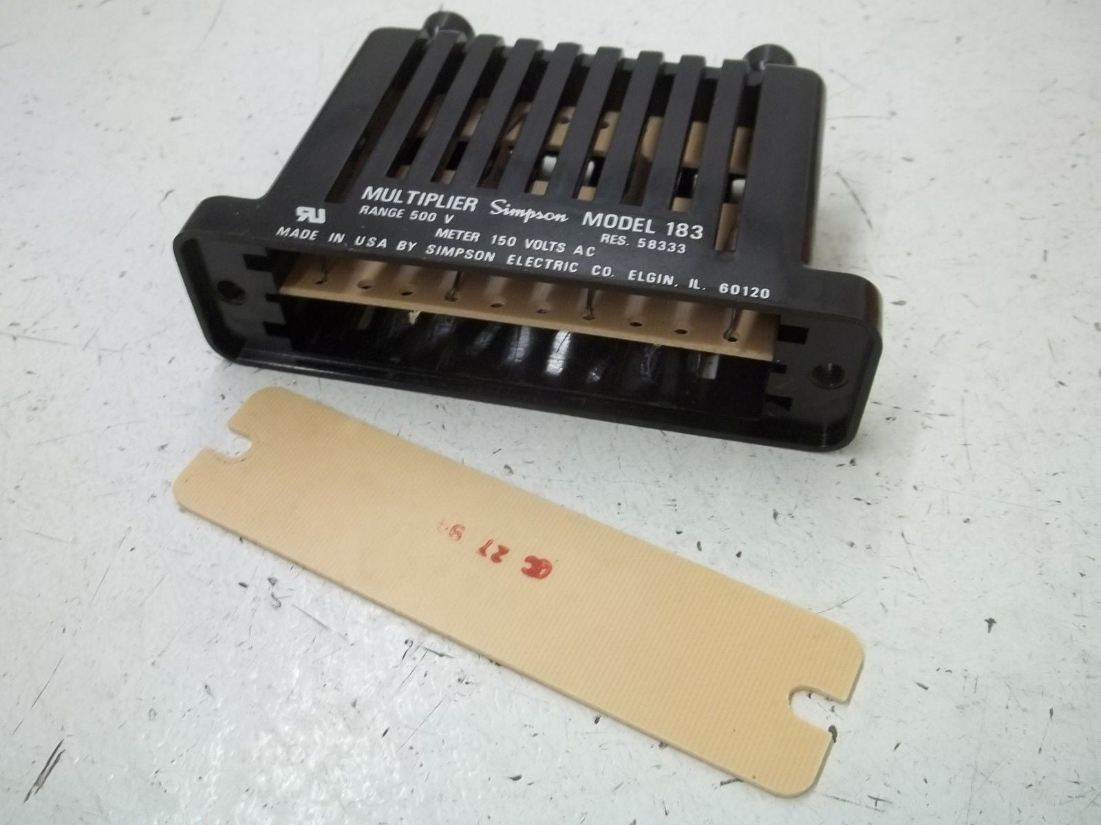 SIMPSON 08562 MODEL 183  MULTIPLIER *NEW IN BOX*