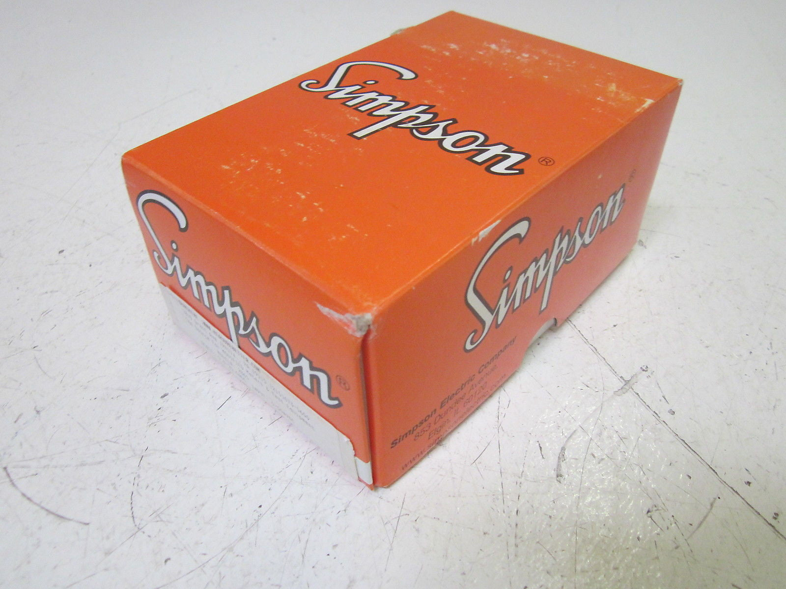 SIMPSON 2865 DIGITAL PANEL MOUNT 0.0-20.0ADC 105-130V *NEW IN BOX*