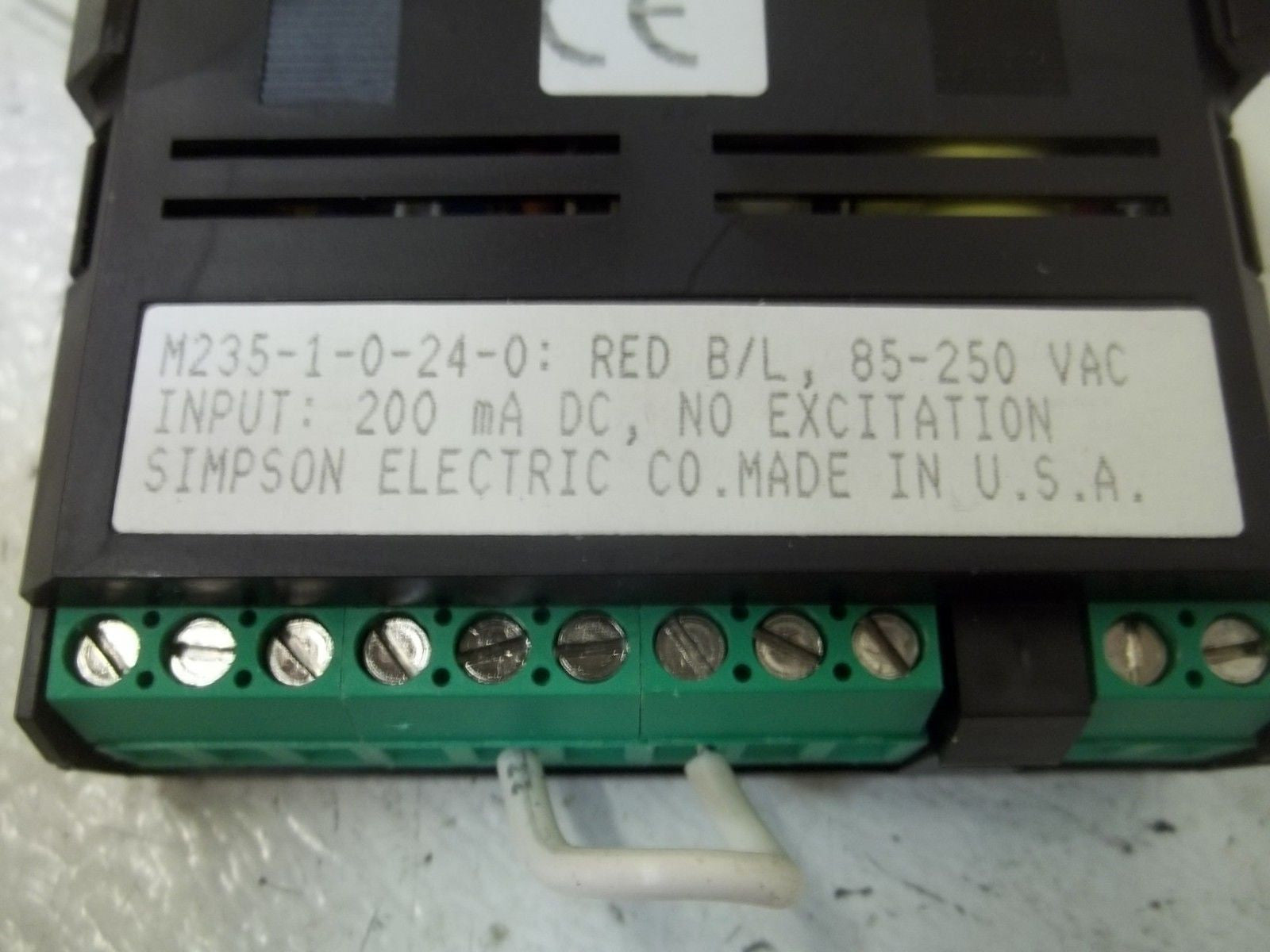 SIMPSON M235-1-0-24-0 DIGITAL PANEL METER *NEW IN BOX*