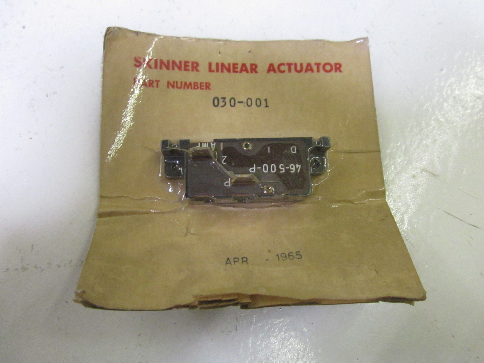 SKINNER LINEAR ACTUATOR 030-001 *NEW NO BOX*