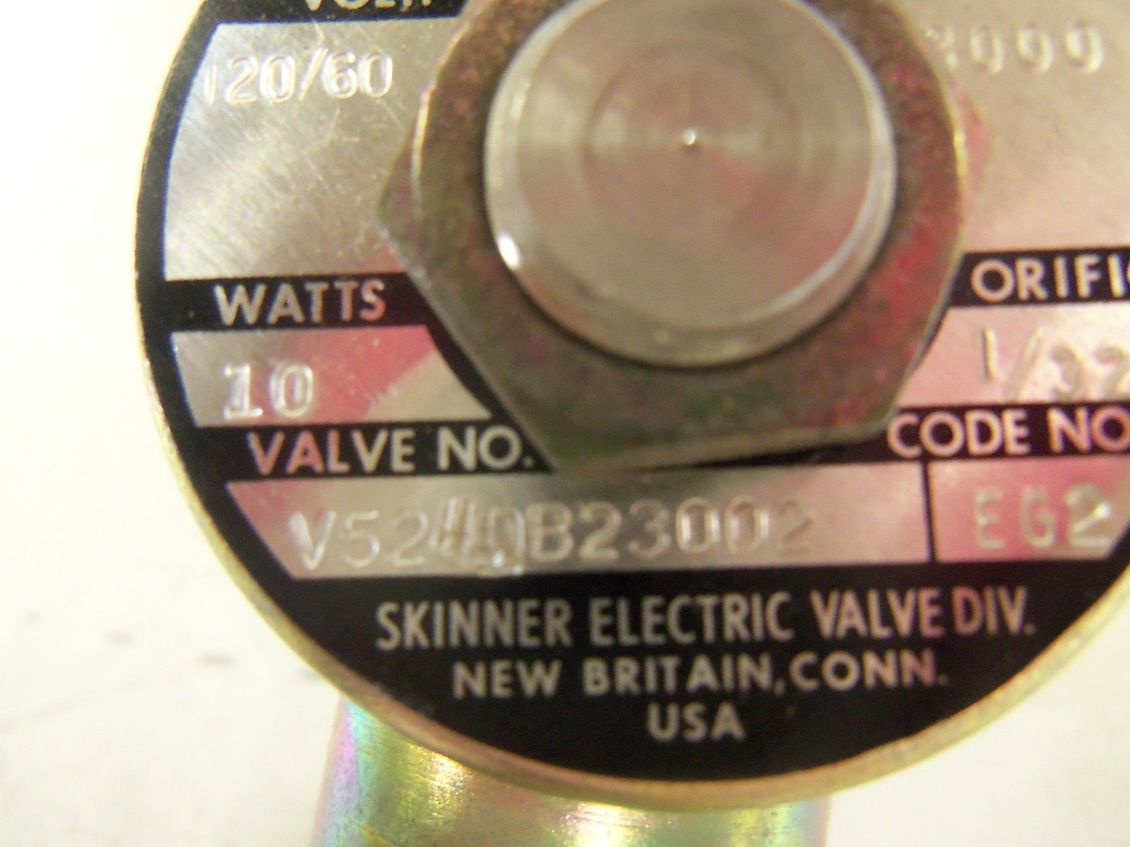 SKINNER V52-DB23002 *USED*