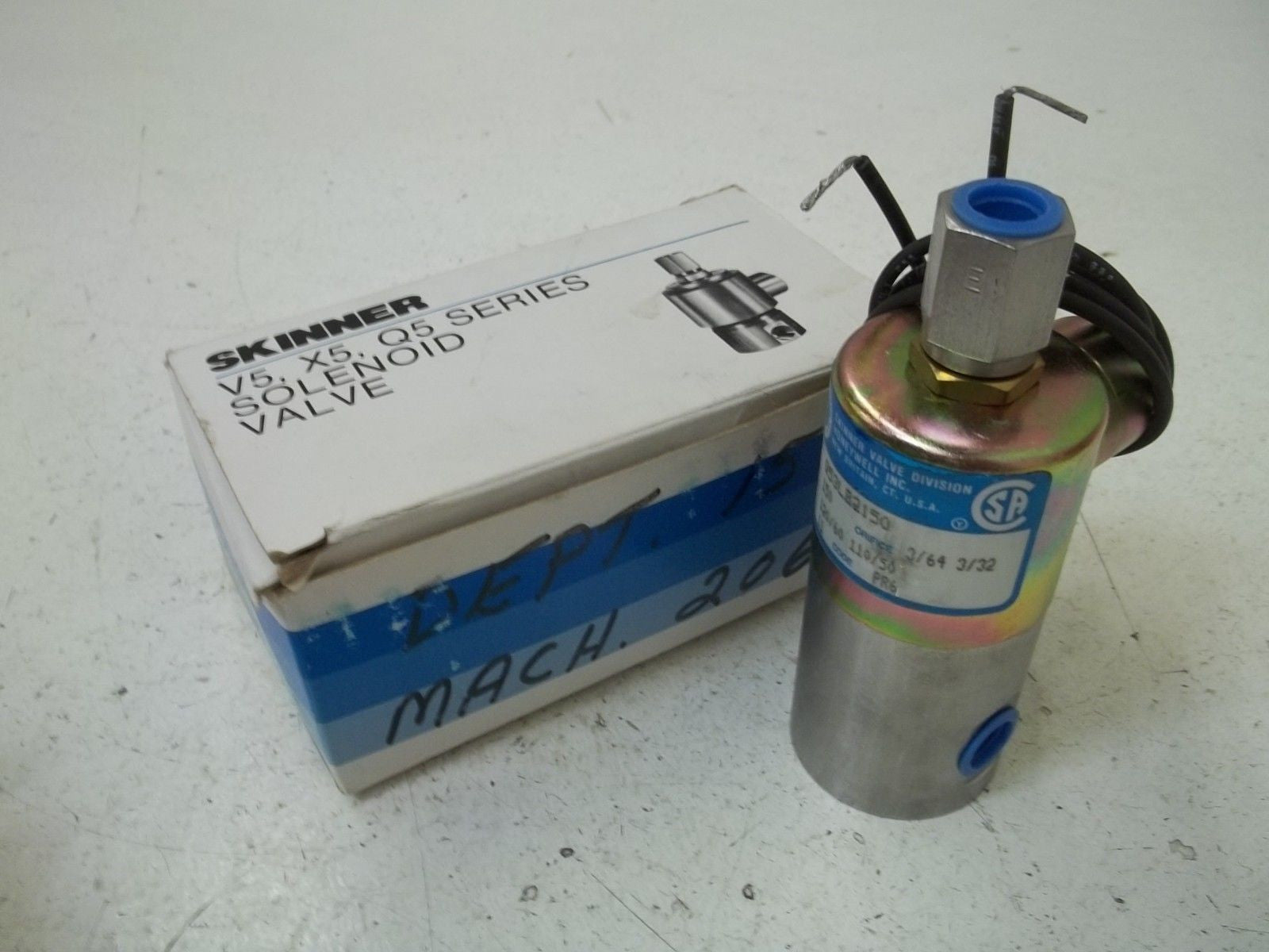 SKINNER VALVE Q53LB2150 SOLENOID VALVE *NEW IN BOX*