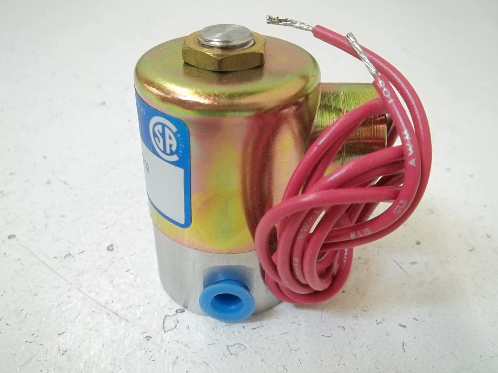 SKINNER VALVE V52DB1125 SOLENOID VALVE 120/60 125PSI, 10 WATTS *NEW IN BOX*