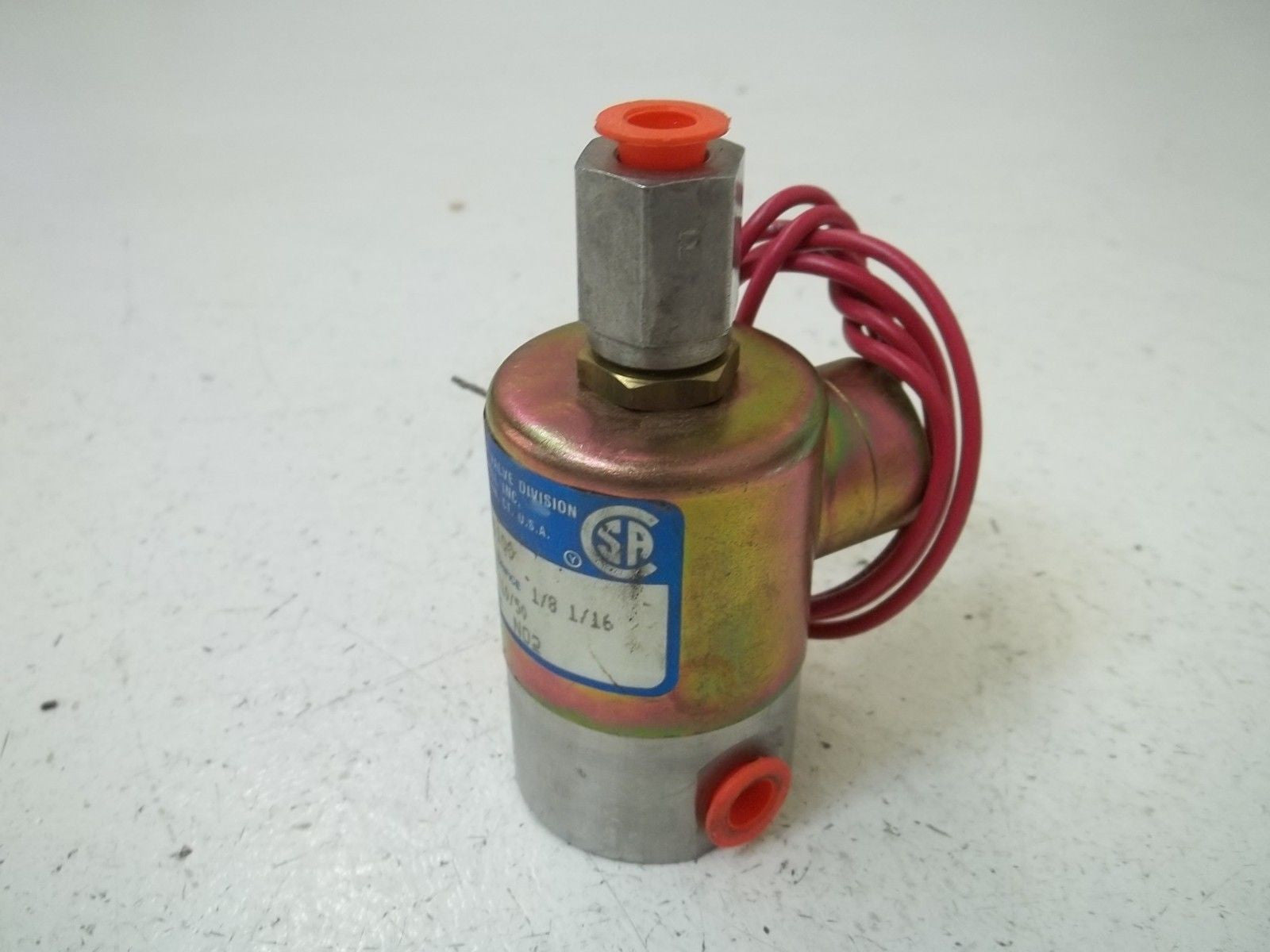 SKINNER VALVE V55DB1100 SOLENOID VALVE *USED*