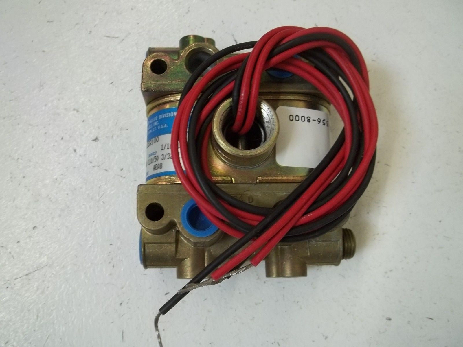 SKINNER VALVE V935LB2100 SOLENOID VALVE 120/60, 100 PSI *USED*