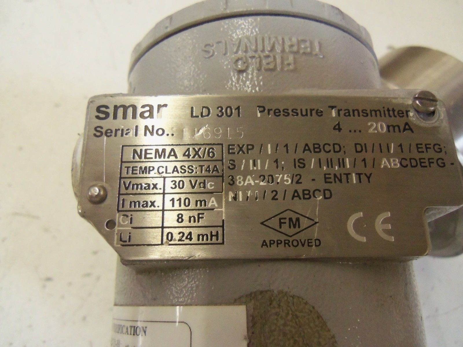 SMAR LD 301 *USED*