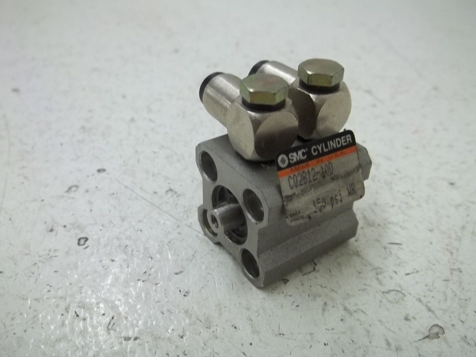 SMC CQ2B12-10D COMPACT CYLINDER *USED*