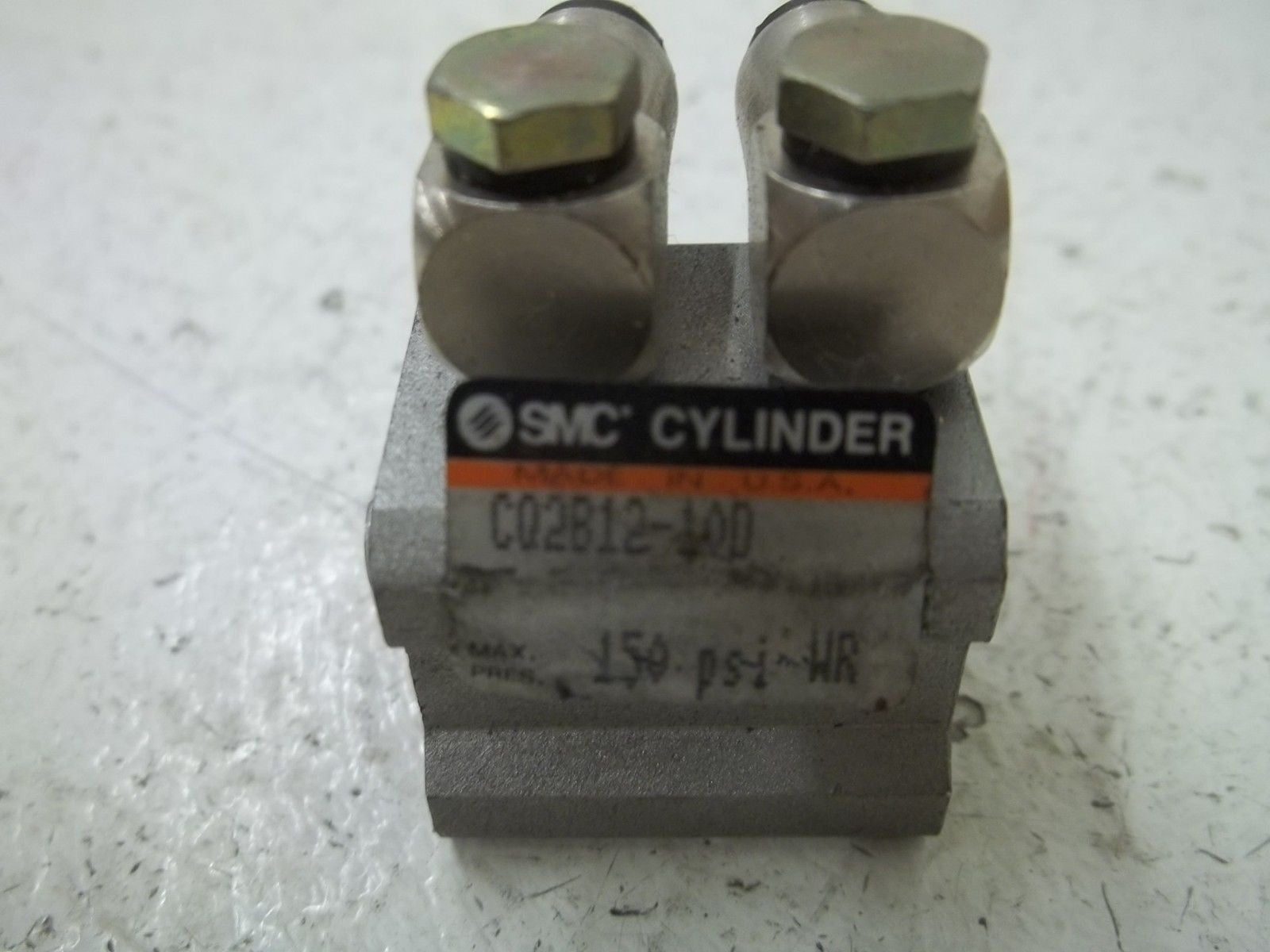 SMC CQ2B12-10D COMPACT CYLINDER *USED*