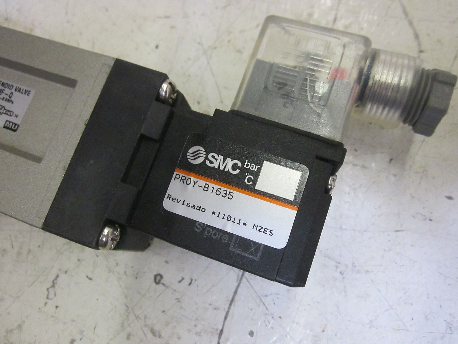 SMC EVF5120-5YB-03F-Q SOLENOID VALVE W/ PR0Y-B1635 *NEW NO BOX*
