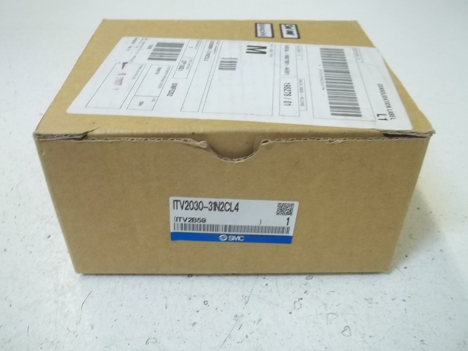 SMC ITV2030-31N2CL4 ELECTRONIC PRESSURE REGULATOR *NEW IN BOX*