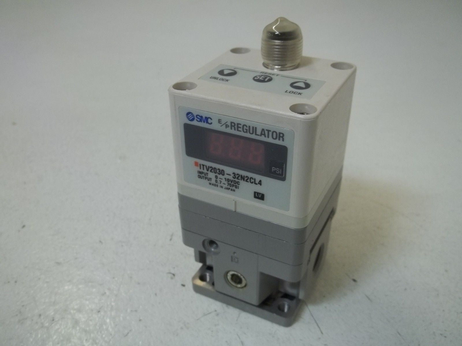 SMC ITV2030-31N2CL4 ELECTRONIC PRESSURE REGULATOR *NEW IN BOX*