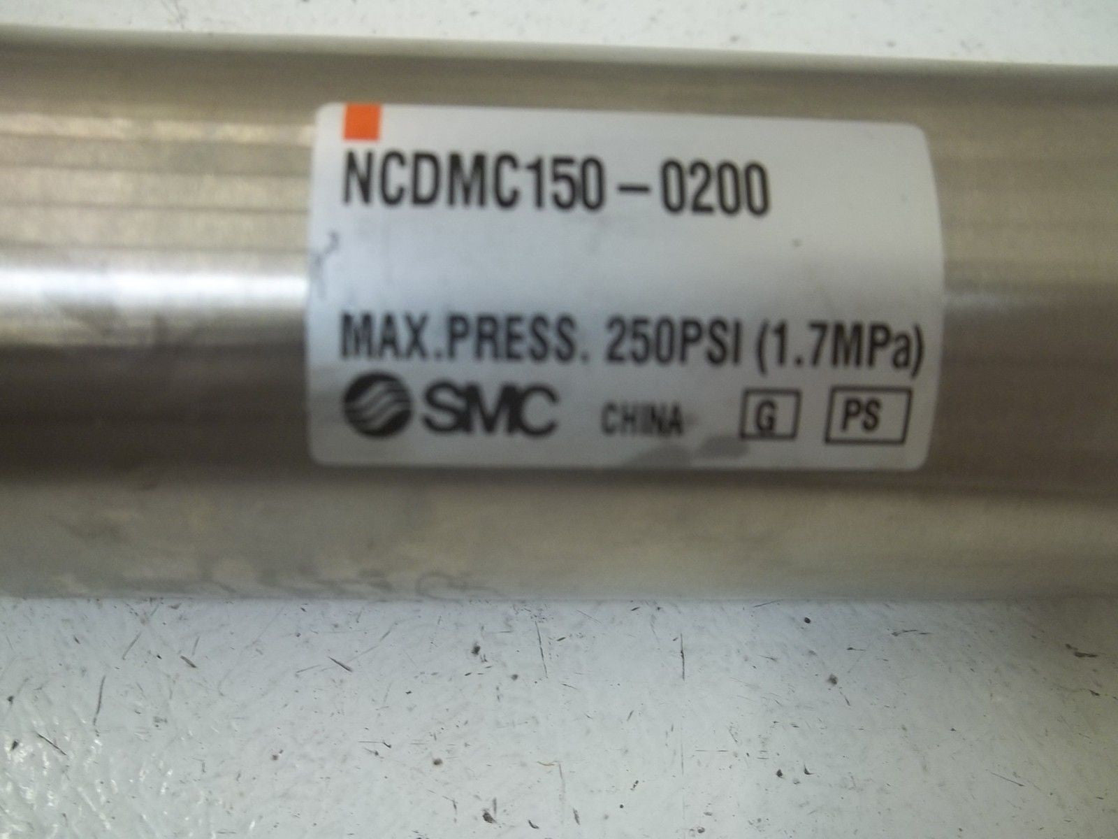 SMC NCDMC150-0200 AIR CYLINDER *USED*