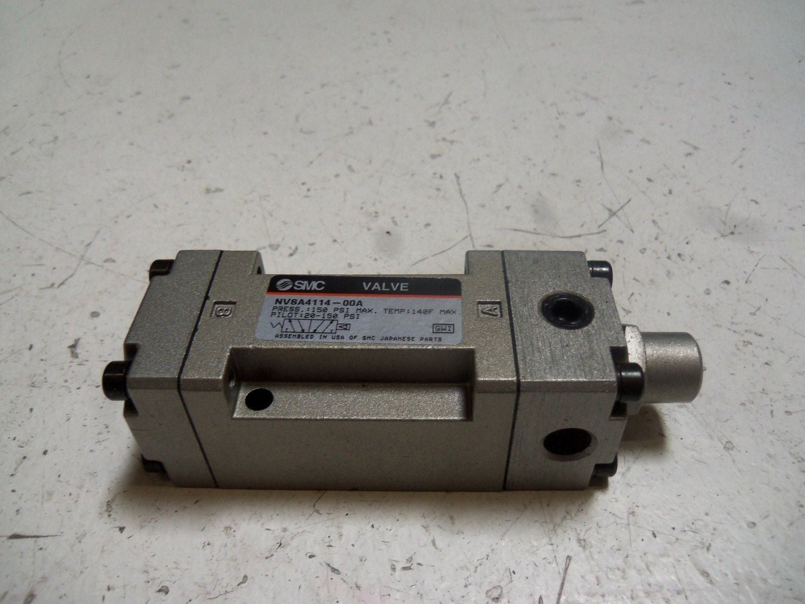 SMC NV8A4114-00A SOLENOID VALVE *NEW NO BOX* (AS PICTURED)