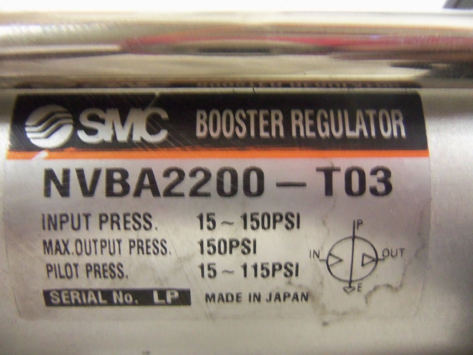 SMC NVBA2200-T03 BOOSTER REGULATOR *USED*