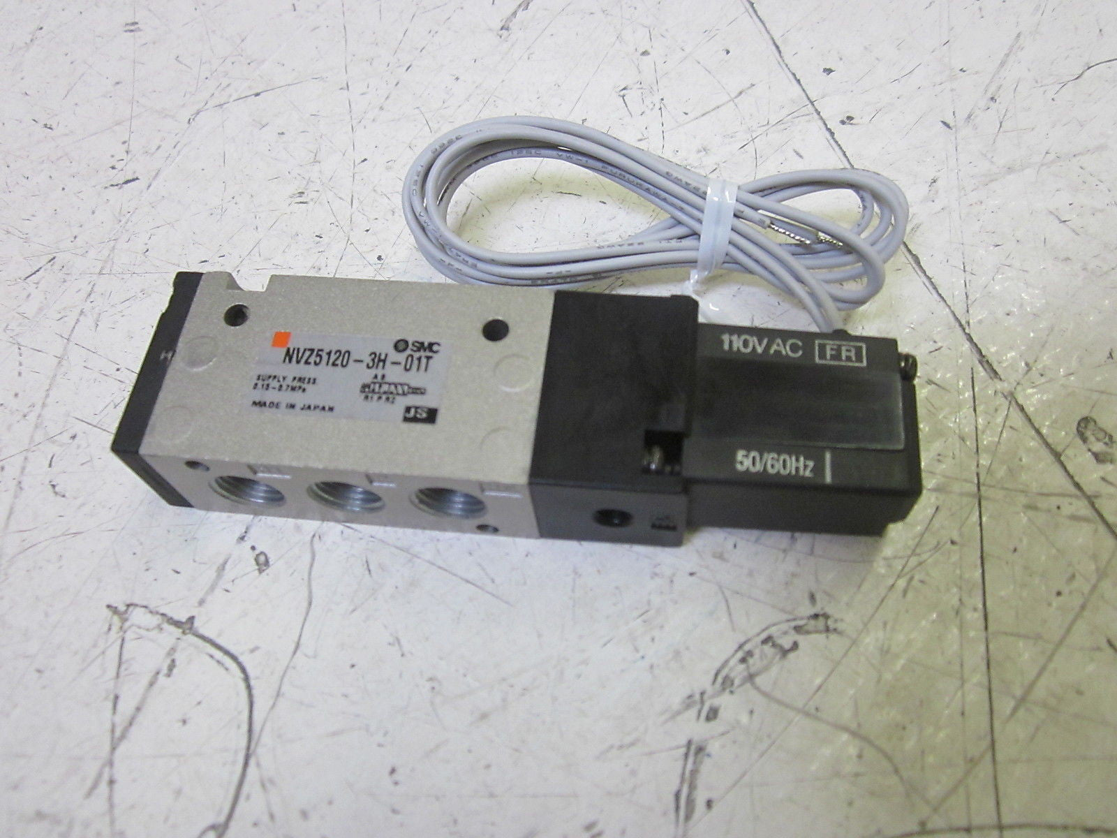 SMC NVZ5120-3H-01T SOLENOID VALVE 110VAC *NEW NO BOX*