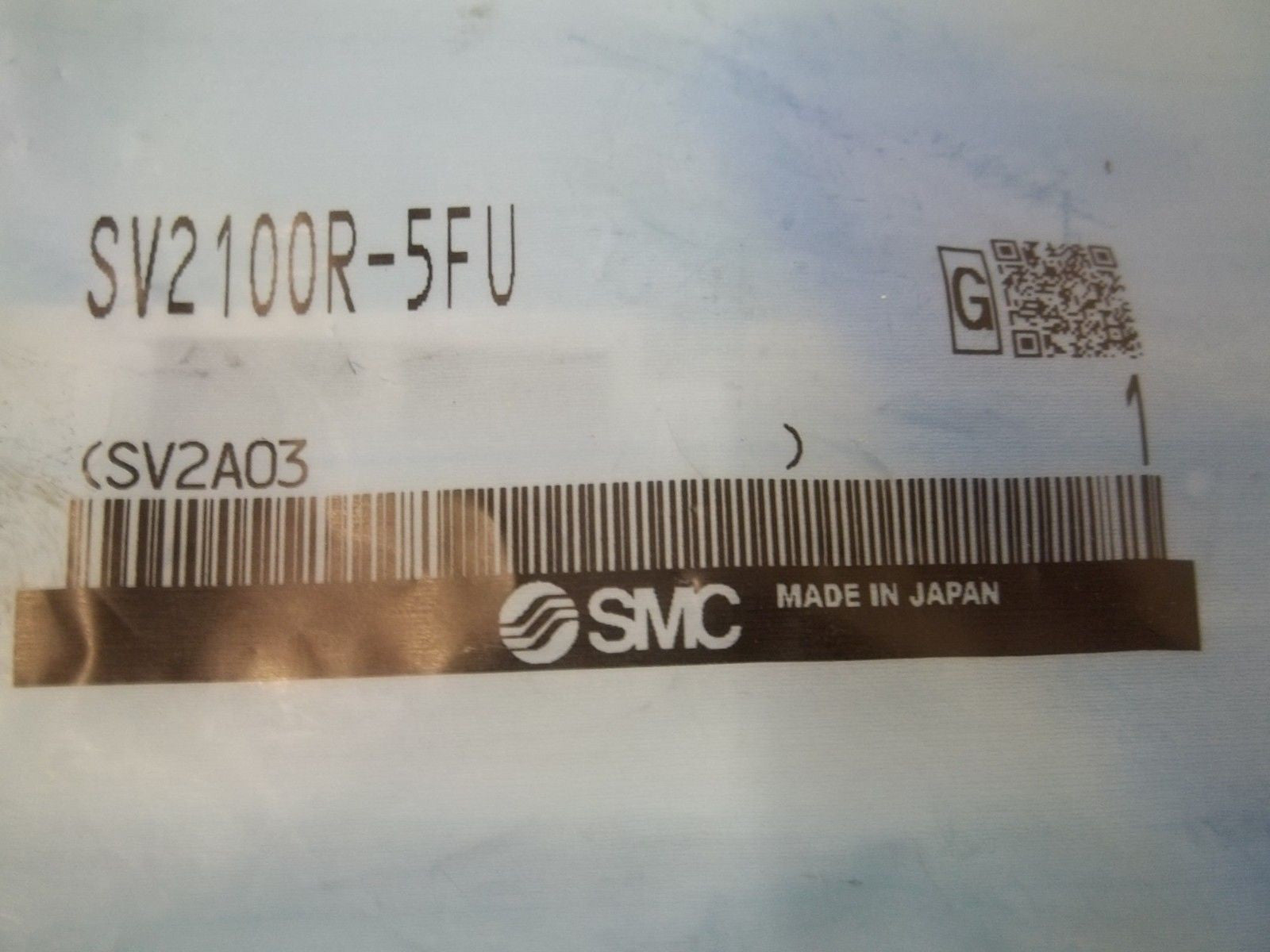 SMC SV2100R-5FU SOLENOID VALVE *NEW IN A BAG*