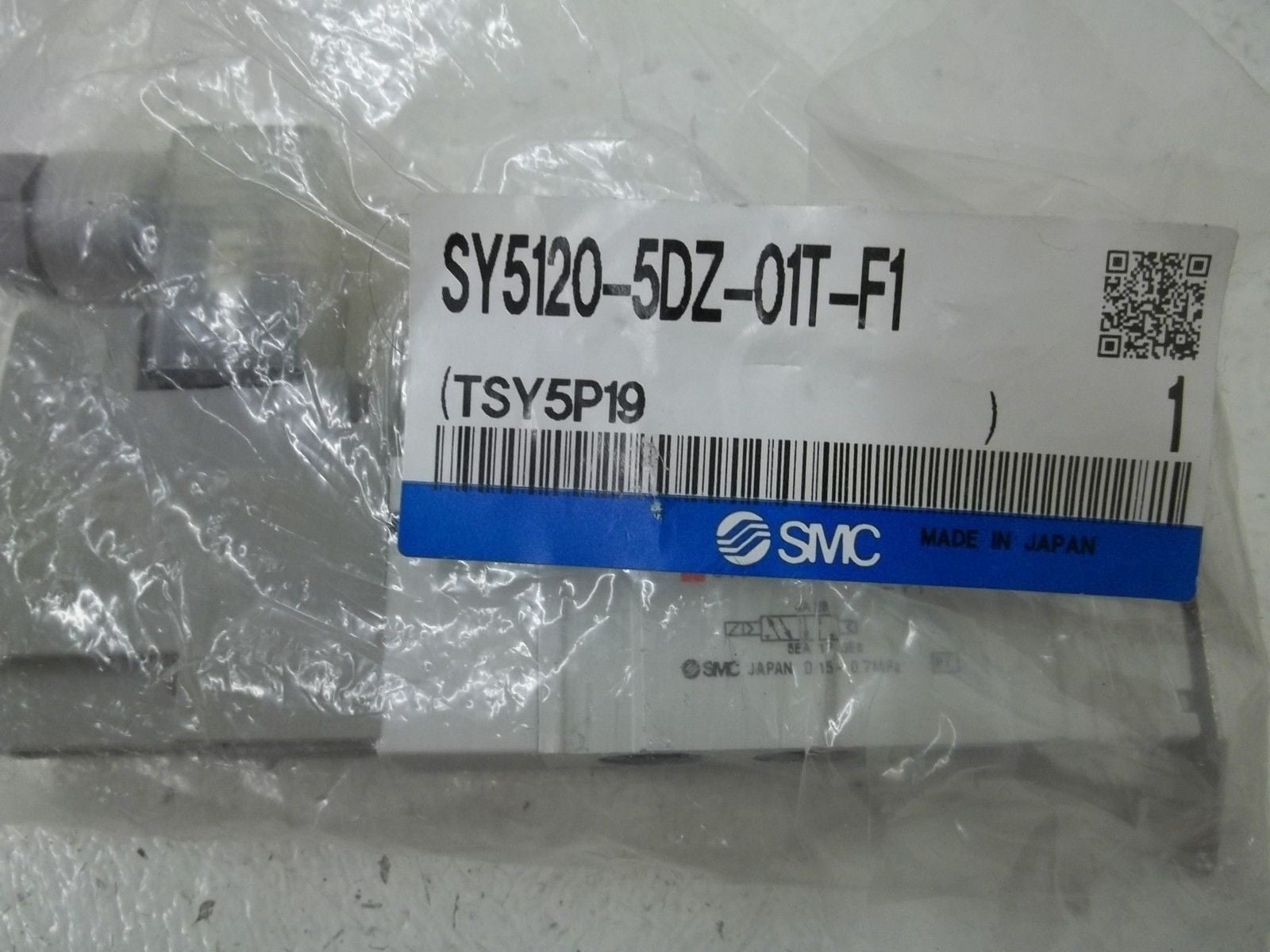 SMC SY5120-5DZ-01T-F1 SOLENOID VALVE *NEW IN FACTORY BAG*